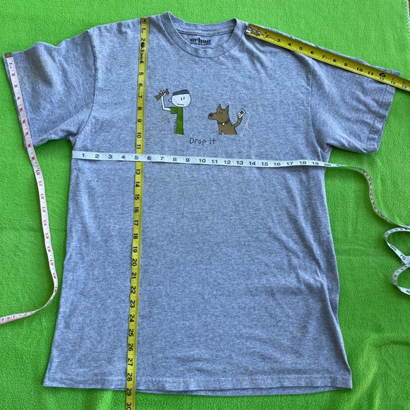 Urban Pipeline Y2K IPOD Be As You Are, inc. Funny Dog Training T-Shirt Drop It - Picture 4 of 6